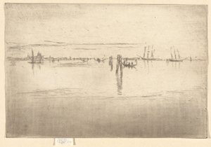 Die Lange Lagune, aus dem Zweiten Venedig-Set (Ein Satz von sechsundzwanzig Radierungen)