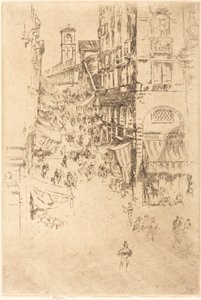 Die Rialto-Brücke von James Abbott McNeill Whistler