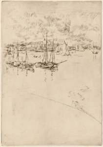 Das Dampfschiff, Venedig von James Abbott McNeill Whistler