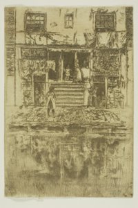 Die Stufen, Amsterdam von James Abbott McNeill Whistler