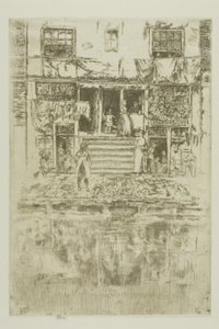 Die Stufen, Amsterdam von James Abbott McNeill Whistler