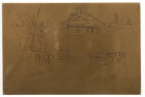 Der Tempel von James Abbott McNeill Whistler