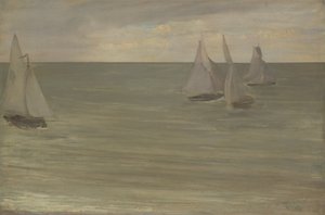 Trouville (Grau und Grün, das silberne Meer)