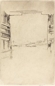 Unter der alten Battersea-Brücke