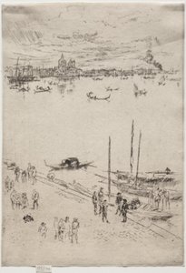 Aufrechtes Venedig von James McNeill Whistler