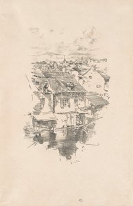 Vitré: Der Kanal von James McNeill Whistler