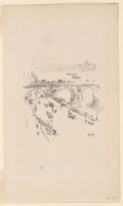 Waterloo-Brücke von James Abbott McNeill Whistler