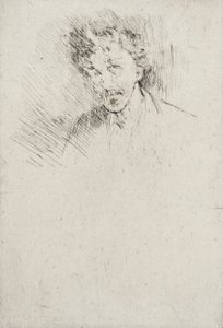 Whistler mit der weißen Locke von James McNeill Whistler