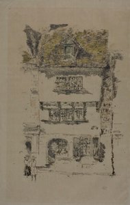 Gelbes Haus, Lannion von James McNeill Whistler