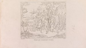 Entwürfe für den Großen Saal der Gesellschaft der Künste (4 von 1 Blatt)