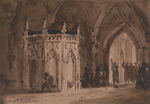 Prozession in einer Kirche
