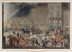 Londoner Feuerwehren, ca. 1830