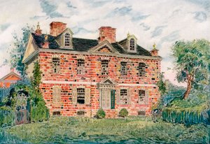 Cliveden, Germantown, Pennsylvania, USA, 18. Jahrhundert, 1921