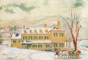 Das Kendall-Haus, Virginia, USA, 18. Jahrhundert, 1921