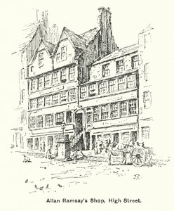Allan Ramsays Laden, High Street