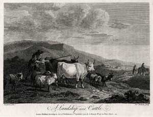 Landschaft und Vieh, 1774