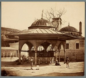 „Brunnen im Hof der Hagia Sophia“ von James Robertson