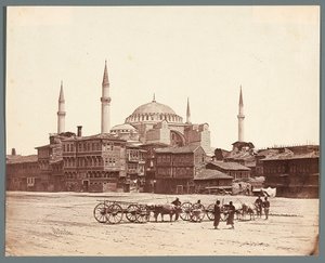 "Ste Sophie" [Istanbul. Ayasofya-Moschee (Hagia Sophia)] von James Robertson
