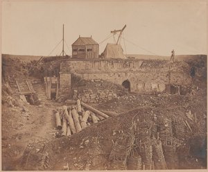 Der Turm von Malakoff, Sewastopol, 12. September 1855 von James Robertson