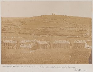 Blick vom Mamelon auf den Malakhov, 1855 von James Robertson