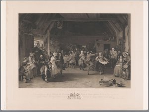 Hochzeitsfest in einer Scheune