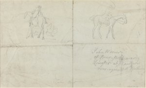 Reiter (verso) von James Seymour