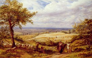 Die Wanderer, ca. 1872