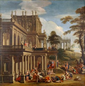 Joseph und seine Brüder - Die Entdeckung des Bechers von James Thornhill