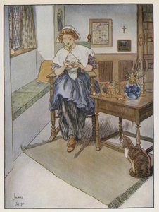 Illustration für The Compleat Angler von Izaak Walton von James Thorpe