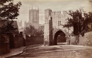 Pottergate, Lincoln, England von James Valentine