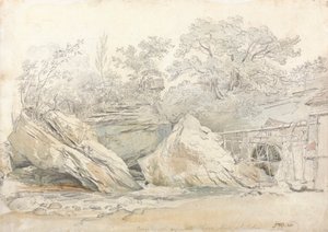 Aberdulais Mühle, Glamorganshire von James Ward