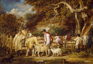 Schafsalbung, 1828