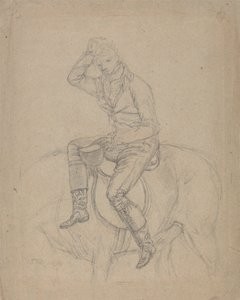 Sir Charles Blunt beim Tod des Wildschweins: eine Studie für eines von vier Gemälden von Ward, ausgeführt 1815 von James Ward