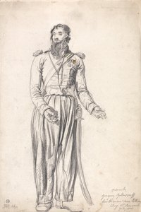 Der Kosake, Gregory Yelloserf, Juli 1814 von James Ward