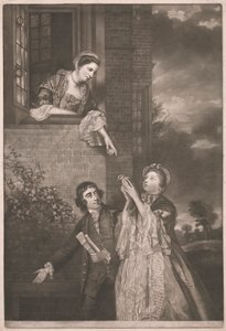 Charles James Fox mit Lady Sarah Lenox und Lady Susan Strangways