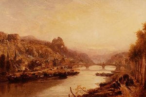 Das Schloss von Beauvine, Durant Belgien von James Webb