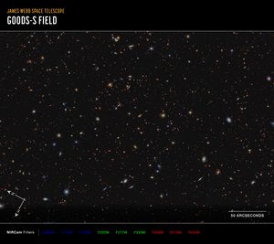JWST Advanced Deep Extragalactic Survey von James Webb Space Telescope (NASA)