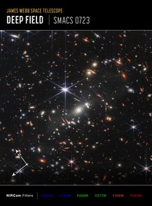 Webbs Erstes Tiefenfeld von James Webb Space Telescope (NASA)