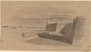 Graben bei Fort Marion, Florida von James Wells Champney