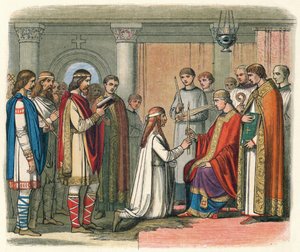 Taufe von König Guthorm, 878 1864