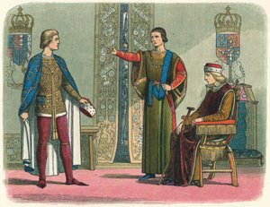 Heinrich VI. und die Herzöge von York und Somerset, 1450, 1864