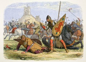 Robert verwundet seinen Vater, König Wilhelm I., Normandie, 1079 von James William Edmund Doyle