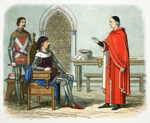 Sir William Gascoigne weigert sich, einen Prälaten oder Peer zu verurteilen