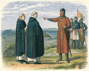 Wallace lehnt die englischen Vorschläge ab, 1297 1864 von James William Edmund Doyle