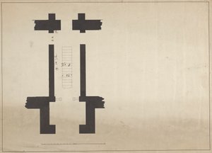 Cobham Hall, Kent: Unidentifizierter Plan für einen Durchgang