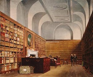 Die Königliche Bibliothek, Buckingham House, aus 