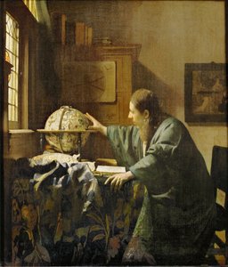Der Astronom von Jan (1632-75) Vermeer