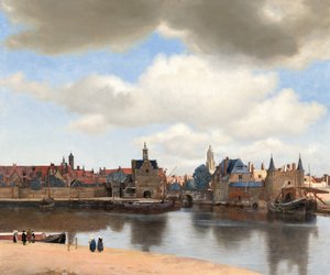 Ansicht von Delft, ca. 1660-61 von Johannes Vermeer