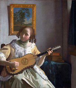 Die Gitarrenspielerin von Johannes Vermeer