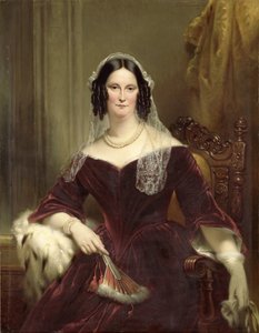 Dieuwke Fontein (1800-79), zweite Ehefrau (verheiratet 1834) von Adriaan van der Hoop von Jan Adam Kruseman